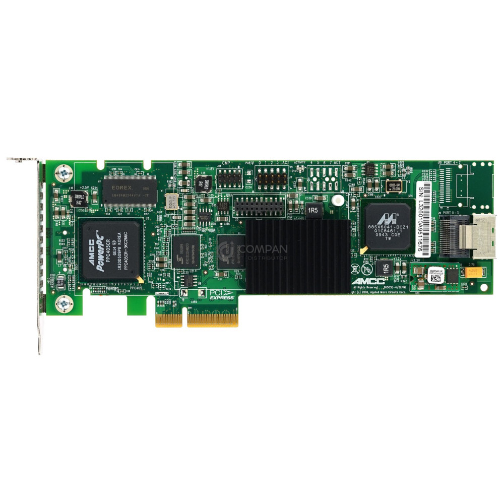 700-3260-10D LP AMCC 256MB PCI-E TO SATA II 4-PORT RAID CARD LOW PROFILE